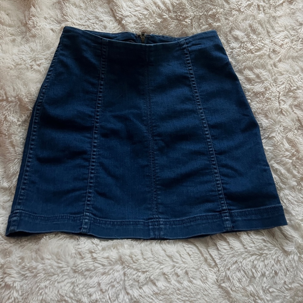 Free People Jean Skirt- Size 4